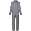 Film Joker Arthur Fleck Cosplay Costume Men Grey Jacket Pants Tie - AwwwCos