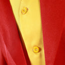 Film Joker Cosplay Costume Phoenix Men Uniform Shirt Yellow Vest - AwwwCos