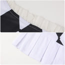 Film Joker Harley Quinn Cosplay Costume Jacket Plaid Camisole Skirt