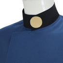 Film Men Kim Possible Dr. Drakken Cosplay Costume Blue Outfits Full Set