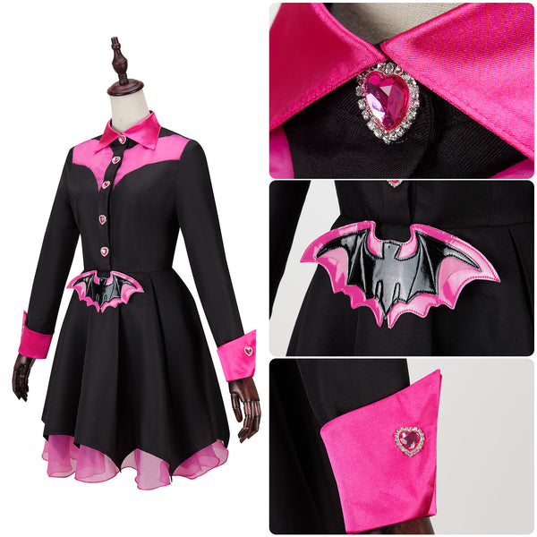 Plus Size Film Monster High Draculaura Cosplay Costume