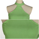 Film Monster High Scarah Screams Cosplay Costume Green Suit