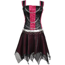 Film Monster High Spectra Vondergeist Cosplay Costume Square Collar Dress