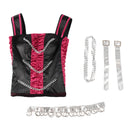 Film Monster High Spectra Vondergeist Cosplay Costume Square Collar Dress