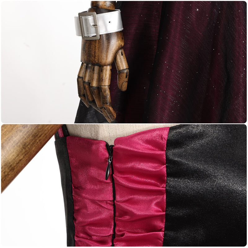 Film Monster High Spectra Vondergeist Cosplay Costume Square Collar Dress