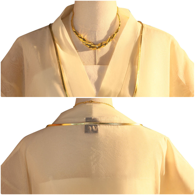 Film Ne Zha Crane Girl Cosplay Costume Traditional Hanfu