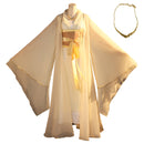 Film Ne Zha Crane Girl Cosplay Costume Traditional Hanfu - AwwwCos