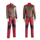 Film Red On Callum Drift Cosplay Costume Faux Leather Suit - AwwwCos