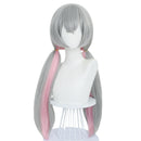 Film Rise of the Non-Mammalians Judy Hopps Cosplay Grey Pink Wig