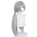 Film Rise of the Non-Mammalians Judy Hopps Cosplay Grey Pink Wig
