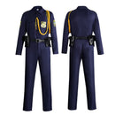Film Rise of the Non-Mammalians Nick Wilde Cosplay Costume Police Uniform