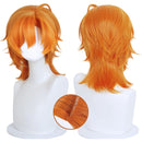 2 Kinds Film Rise of the Non-Mammalians Nick Wilde Cosplay Orange Curly Wig - AwwwCos