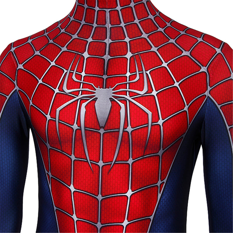 Film Spider-Man 2 Tobey Maguire Cosplay Costume Men jumpsuit