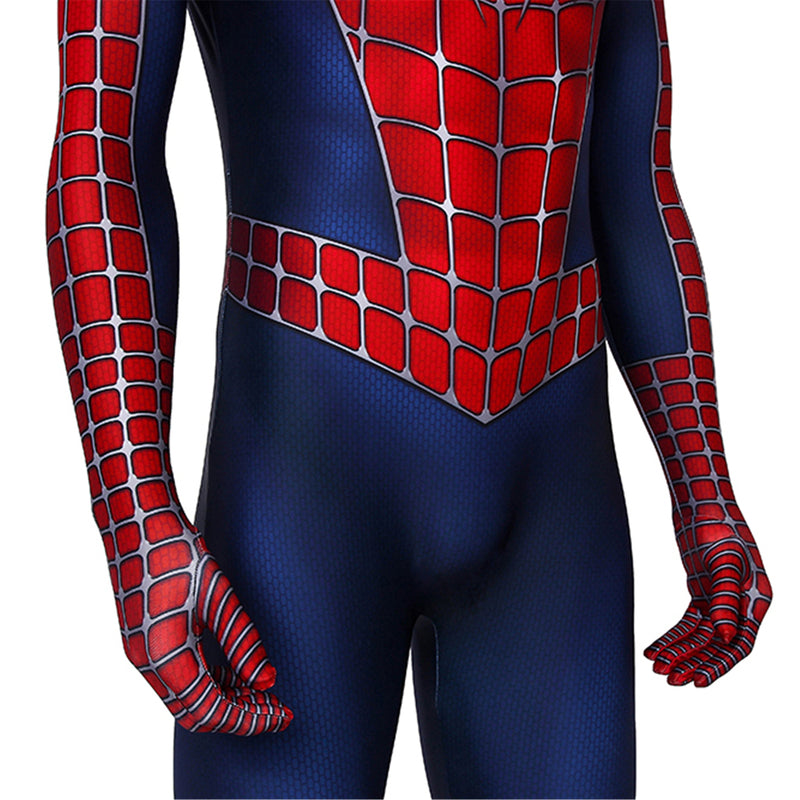 Film Spider-Man 2 Tobey Maguire Cosplay Costume Men jumpsuit