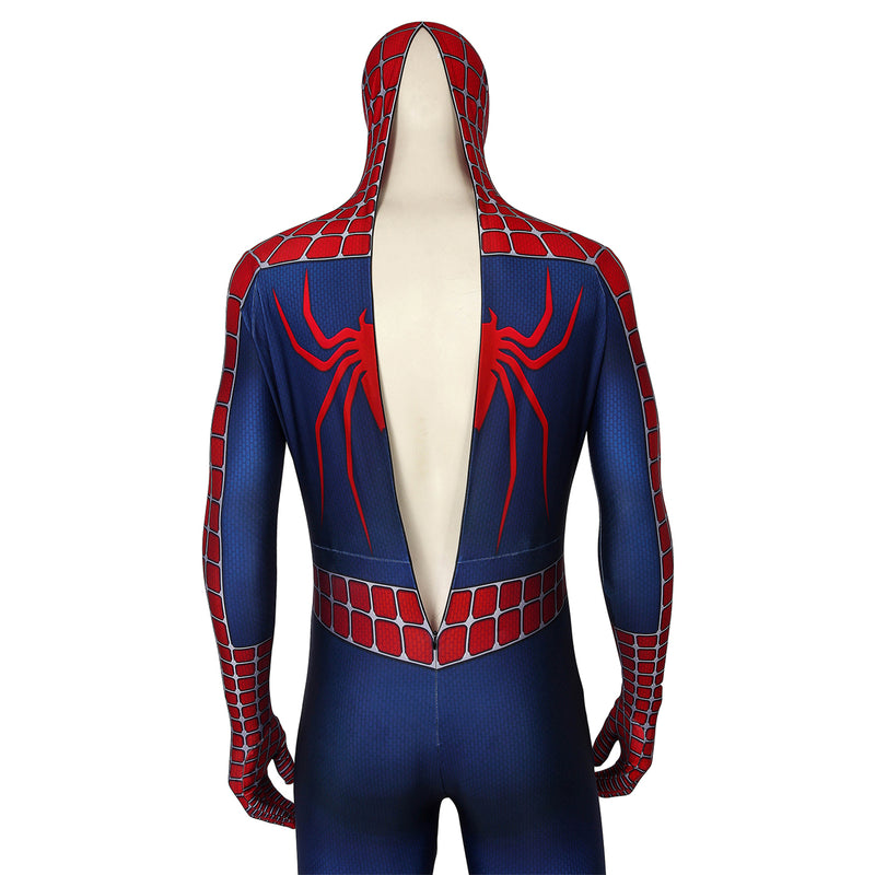 Film Spider-Man 2 Tobey Maguire Cosplay Costume Men jumpsuit