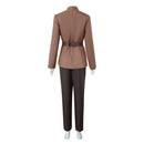 Film Star Wars Korr Sella Cosplay Costume Women Khaki Coat Pants - AwwwCos