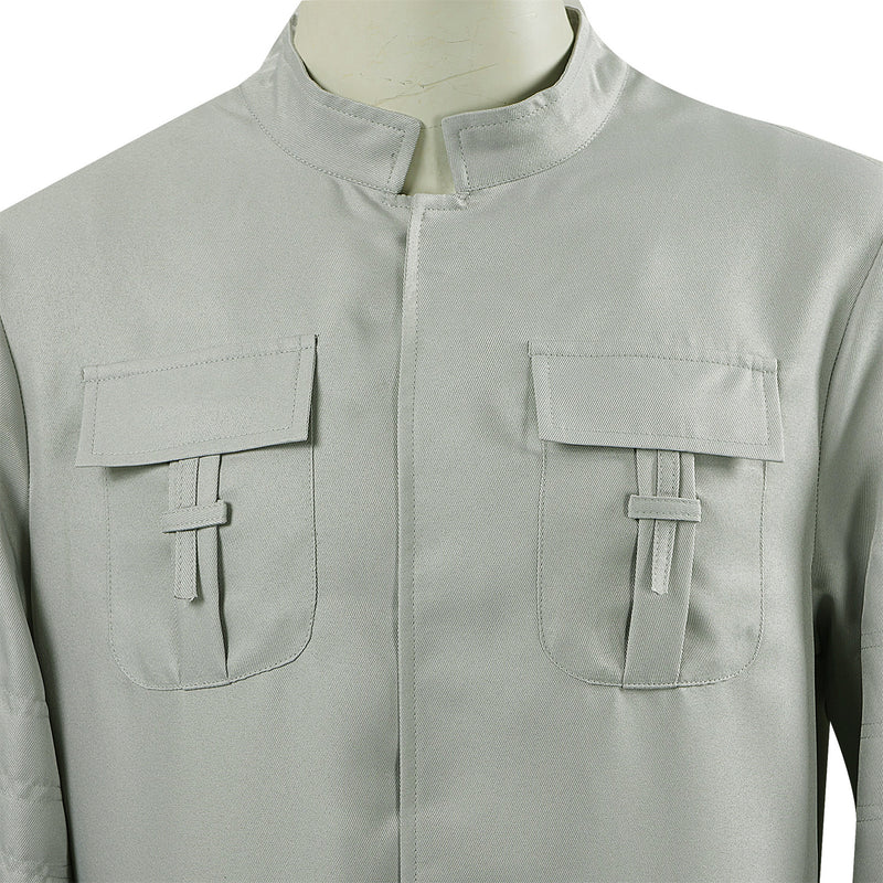 Film Star Wars Luke Skywalker Cosplay Costume Men Uniform