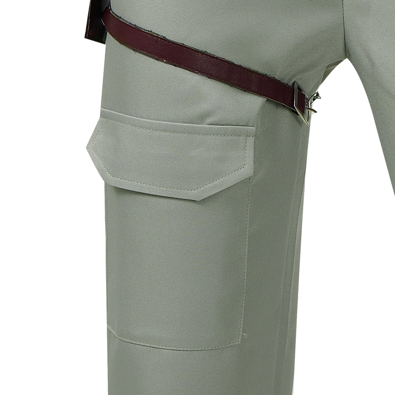 Film Star Wars Luke Skywalker Cosplay Costume Men Uniform
