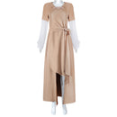 Film Star Wars:Return of the Jedi Leia Organa Solo Cosplay Khaki Dress - AwwwCos