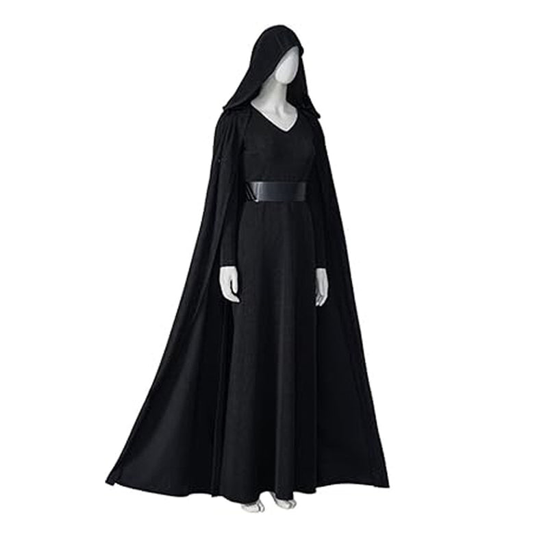Film Star Wars Rey Cosplay Costume Women Black Suit