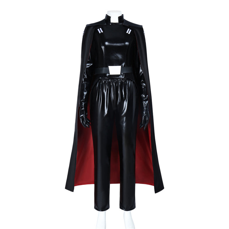 Film Star Wars The Sith Cosplay Costume Faux Leather Outfit Cloak - AwwwCos