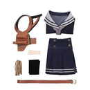 Film Sucker Punch Baby Doll Cosplay Costume Sailor Suit - AwwwCos