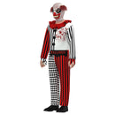 Film Terrifier Clown Kid Adult Cosplay Costume Jumpsuit Mask