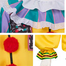 Film Terrifier It Clown Cosplay Costume Jumpsuit Coat Choker - AwwwCos
