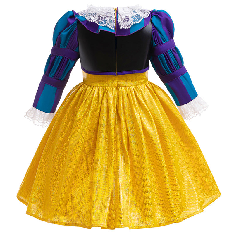 Film Terrifier It Clown Cosplay Costume Kid fake two pieces Dress