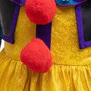 Film Terrifier It Clown Cosplay Costume Kid fake two pieces Dress - AwwwCos