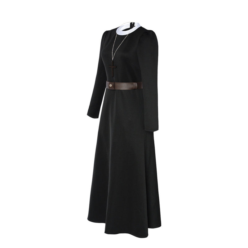 Film The Conjuring 2: The Enfield Poltergeist Nun Cosplay Costume