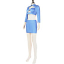 Film The Fifth Element Leeloo‌‌ Cosplay Costume Women Blue Suit - AwwwCos