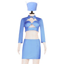 Film The Fifth Element Leeloo‌‌ Cosplay Costume Women Blue Suit - AwwwCos