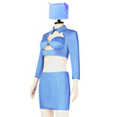Film The Fifth Element Leeloo‌‌ Cosplay Costume Women Blue Suit - AwwwCos