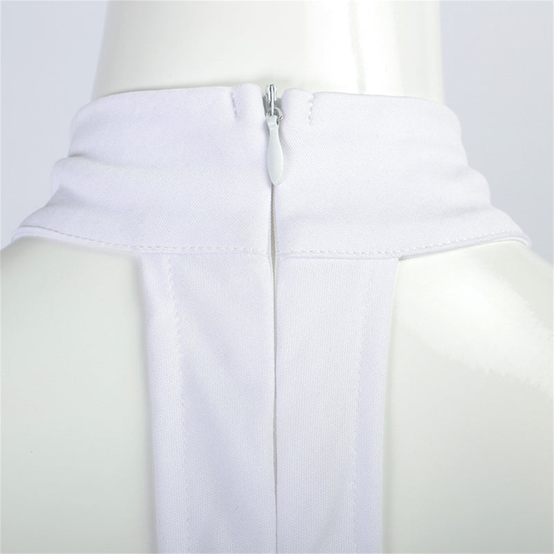 Film The Fifth Element Leeloo‌‌ Cosplay White Bandage Costume - AwwwCos