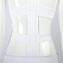 Film The Fifth Element Leeloo‌‌ Cosplay White Bandage Costume - AwwwCos
