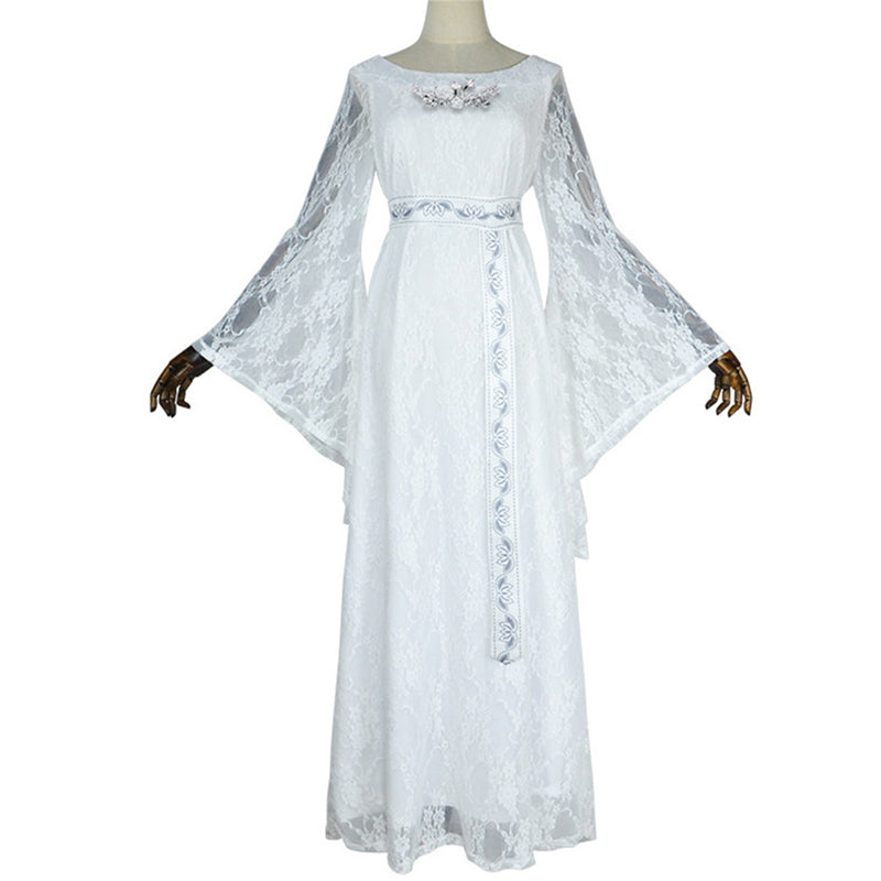 Film The Lord of the Rings Galadriel Cosplay Costume