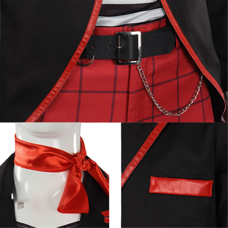 Film The Mask La mascara Jim Carry Cosplay Costume Uniform