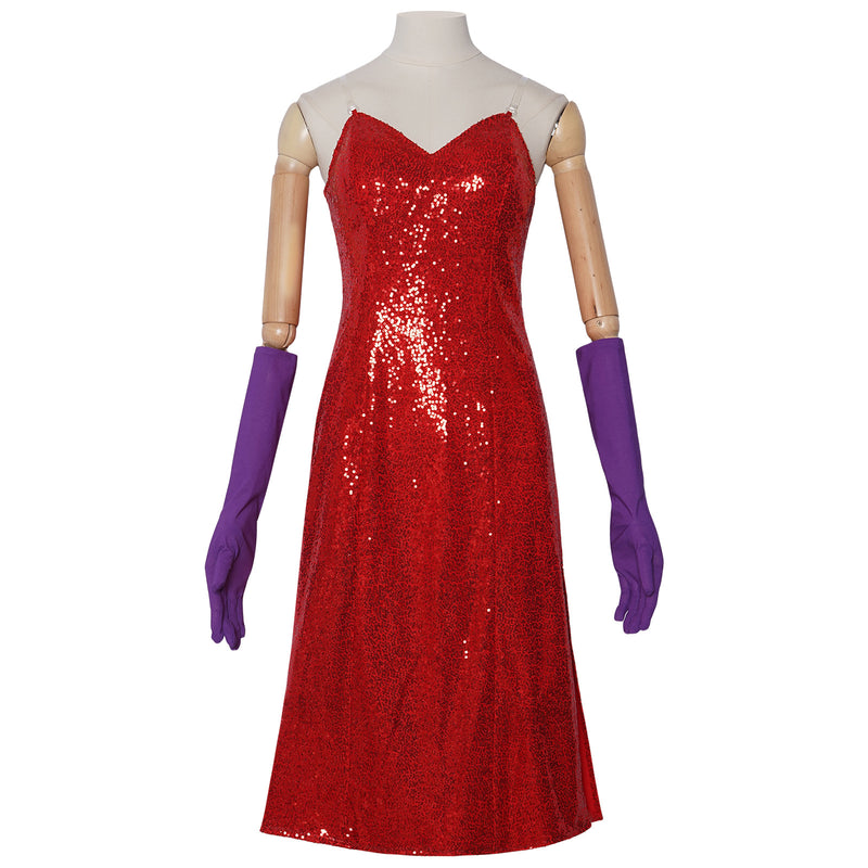 Film Who Framed Roger Rabbit Jessica Cosplay Costume