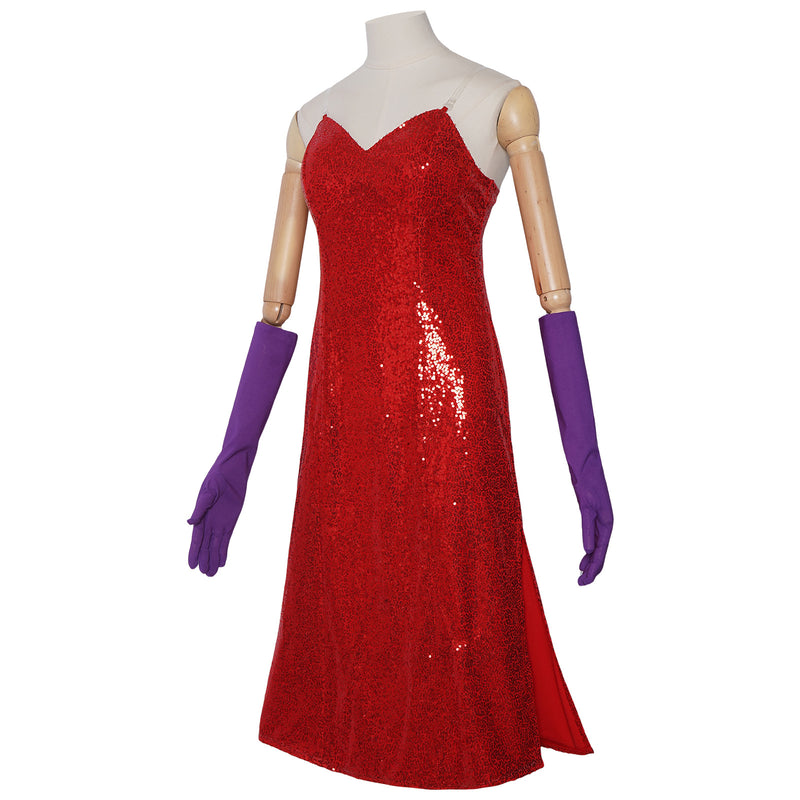 Film Who Framed Roger Rabbit Jessica Cosplay Costume