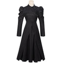 Film Wicked Elphaba Cosplay Costume Black Dress Cloak - AwwwCos