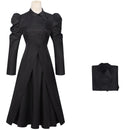 Film Wicked Elphaba Cosplay Costume Black Dress Cloak - AwwwCos