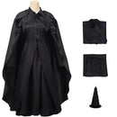 Film Wicked Elphaba Cosplay Costume Black Dress Cloak - AwwwCos
