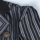 Film Wicked Elphaba Cosplay Costume Black White Striped Uniform Skirt