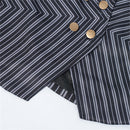 Film Wicked Elphaba Cosplay Costume Black White Striped Uniform Skirt