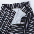 Film Wicked Elphaba Cosplay Costume Black White Striped Uniform Skirt