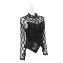 Film Wicked Elphaba Cosplay Costume See Through Lace Blouse - AwwwCos