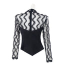 Film Wicked Elphaba Cosplay Costume See Through Lace Blouse - AwwwCos