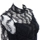 Film Wicked Elphaba Cosplay Costume See Through Lace Blouse - AwwwCos