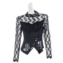 Film Wicked Elphaba Cosplay Costume See Through Lace Blouse - AwwwCos